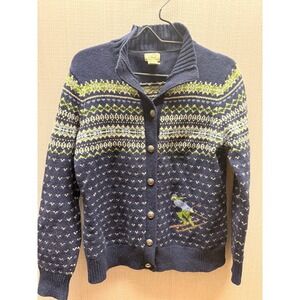 Vintage L.L. Bean wool ski sweater